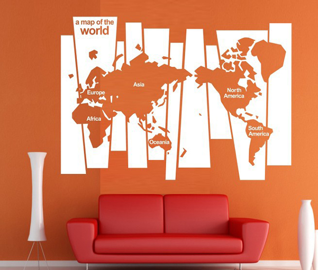 Free-shipping-World-Map-English-Quote-Saying-Vinyl-Wall-Art-Decal-Window-Stickers-Home-Decor-Wall